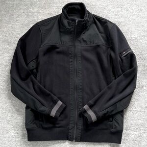 Tommy Hilfiger Black Heavy Duty Zip-Up Jacket